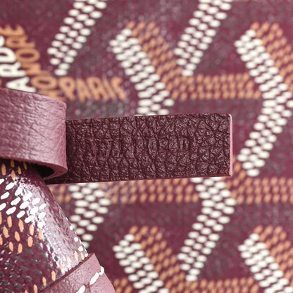 Goyardine Boheme Hobo Burgundy
