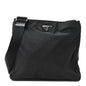 Tessuto Nylon Saffiano Small Crossbody Bag Black