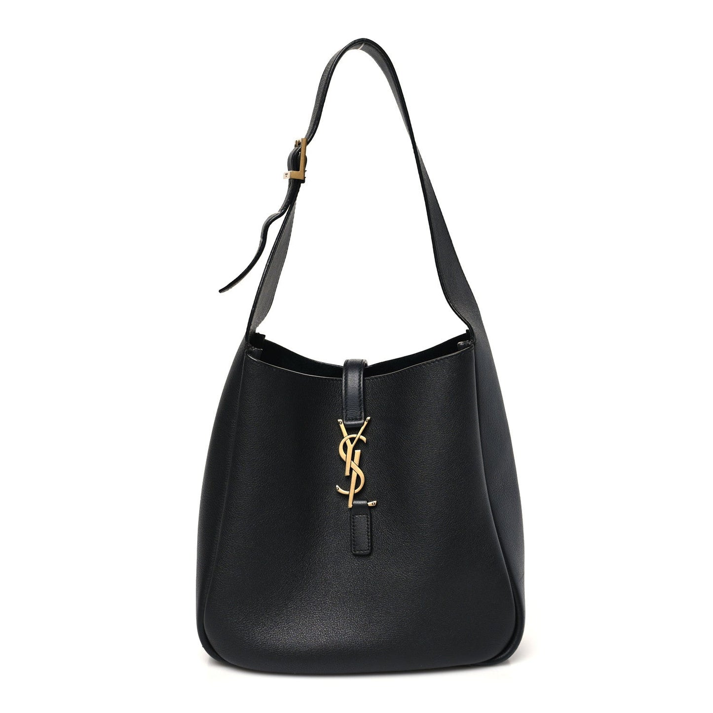 Smooth Calfskin Small Le 5 A 7 Soft Hobo Black