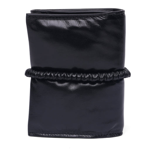Bottega Veneta Black Leather Wallet