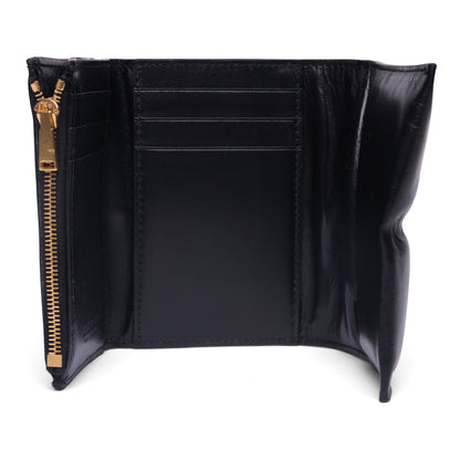 Bottega Veneta Black Leather Wallet