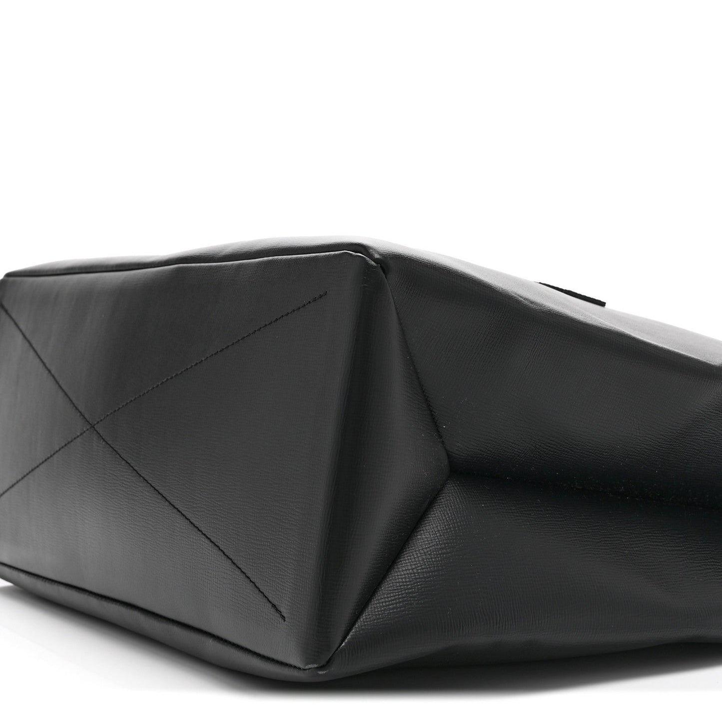 Calfskin Shopper Tote MM Black