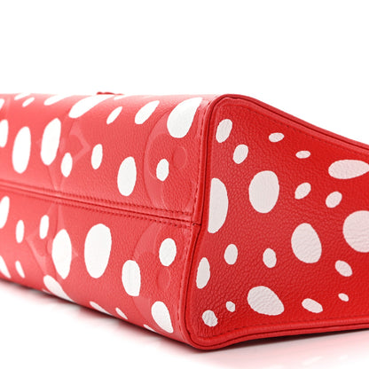 LV X YK Empreinte Infinity Dots Onthego PM Rogue White