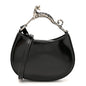 Lambskin Mini Cat Hobo Black