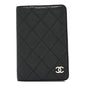 Caviar Quilted Agenda Cover Black