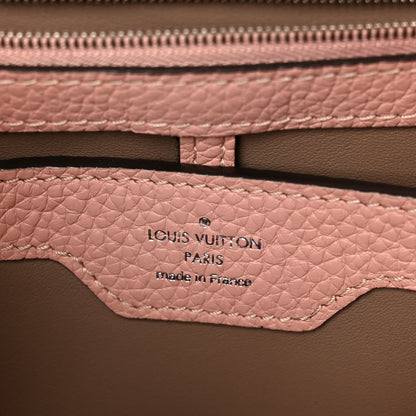 Taurillon Snakeskin Capucines PM Magnolia