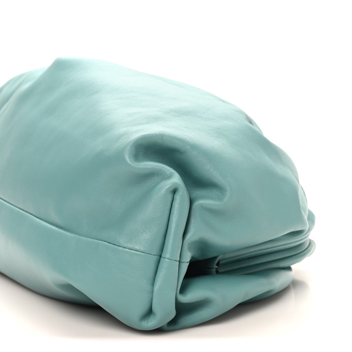 Smooth Butter Calf The Pouch Oversized Clutch Linoleum
