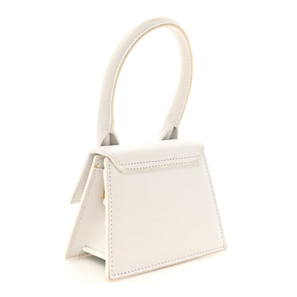 Smooth Calfskin Le Chiquito White