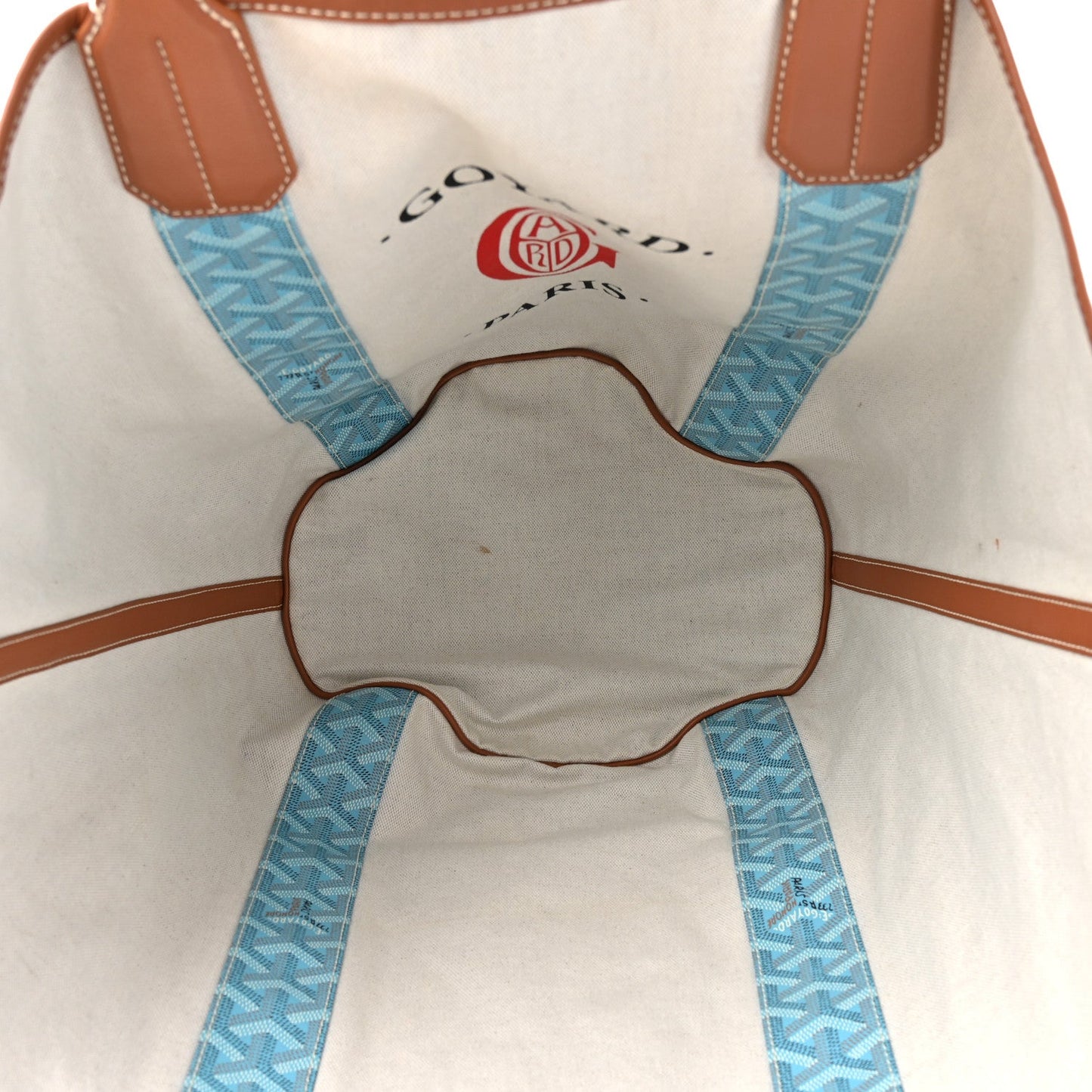Goyardine Reversible Belharra Light Blue