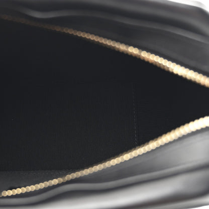 Calfskin CC Clock Camera Case Black