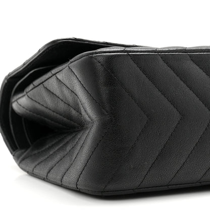 Sheepskin Chevron Quilted 2.55 Reissue 225 Double Flap So Black