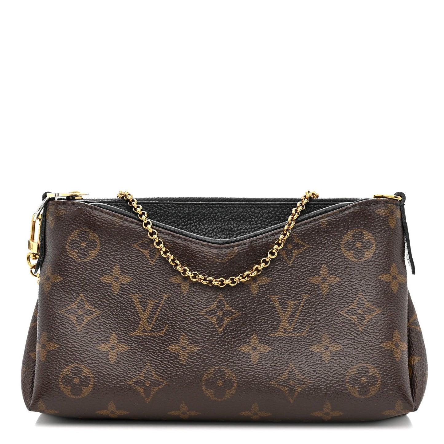 Monogram Pallas Clutch Black