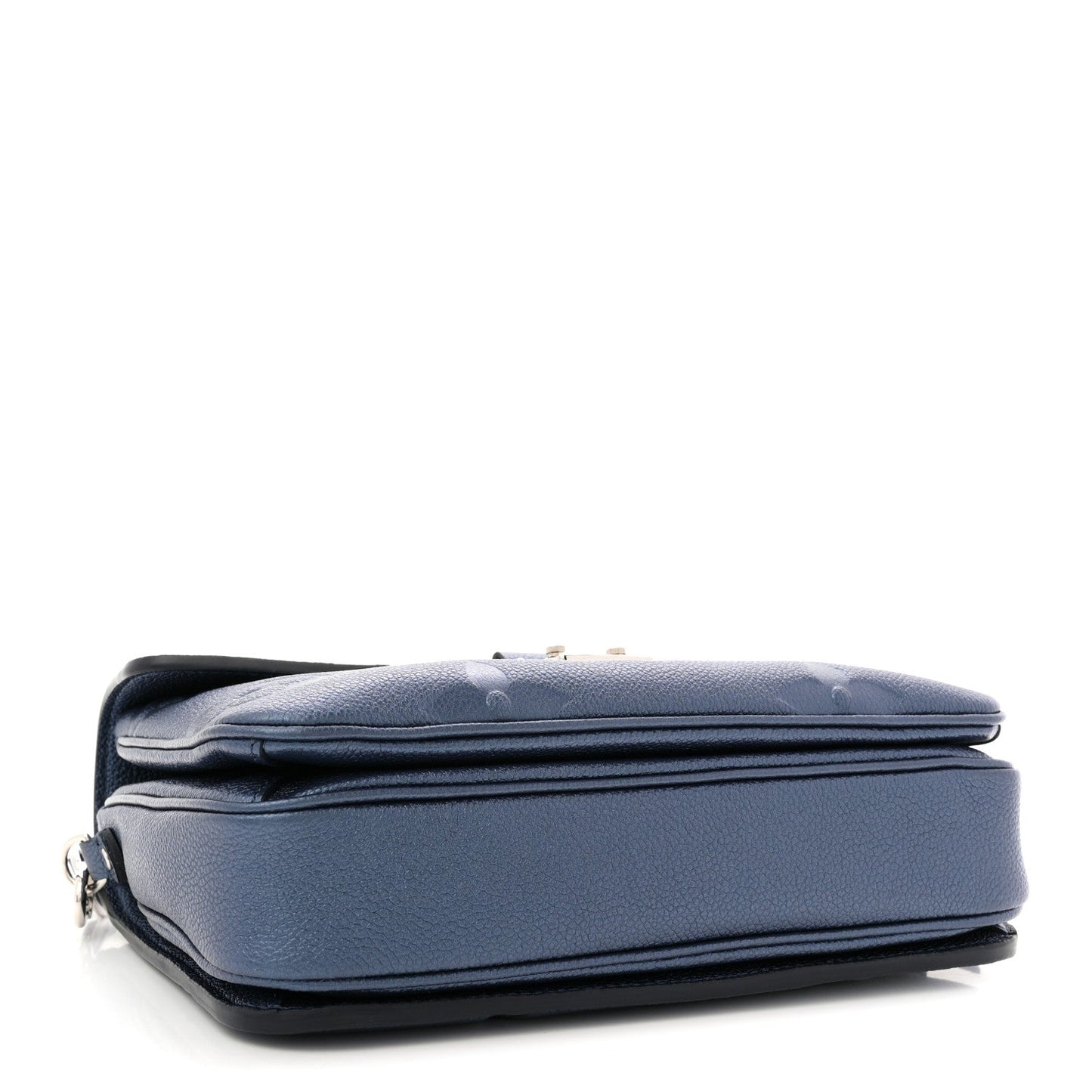 Metallic Empreinte Monogram Giant Pochette Metis Navy Nacre