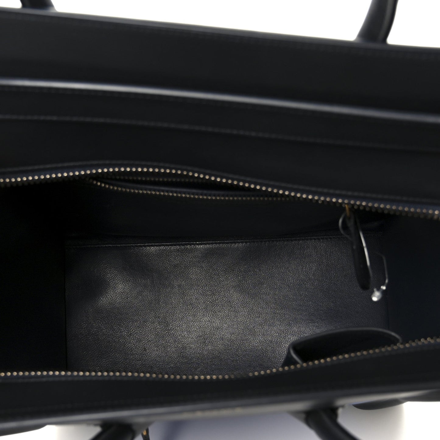 Nubuck Smooth Calfskin Micro Tri-Color Luggage Bright Blue