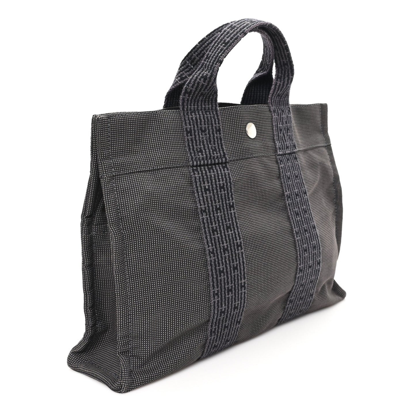 Canvas Herline PM Tote Grey