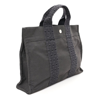 Canvas Herline PM Tote Grey