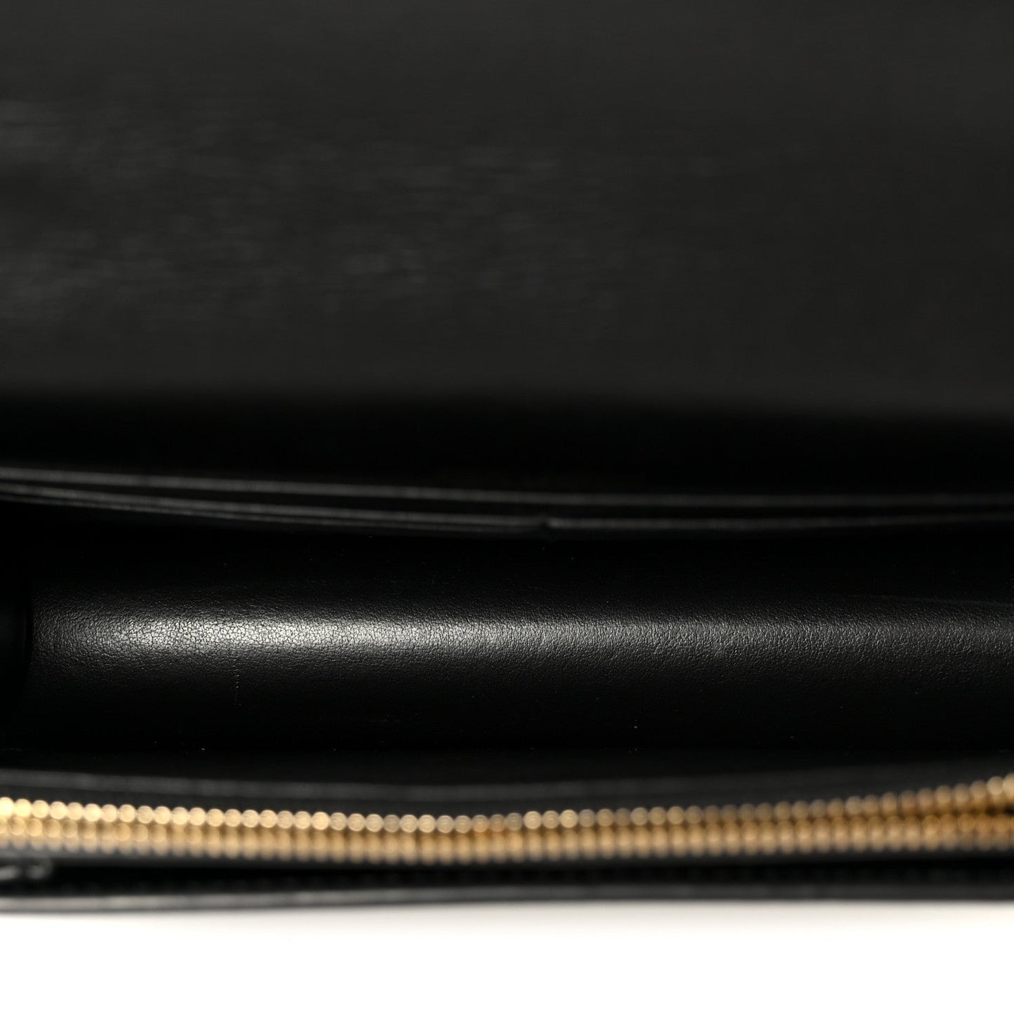 Calfskin Monogram Sunset Chain Wallet  Sunset Black