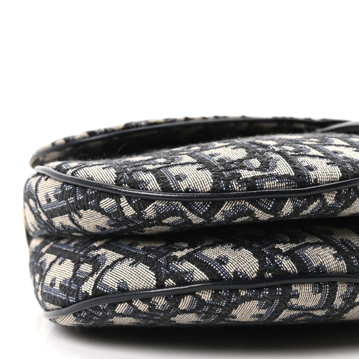 Oblique Saddle Bag Blue