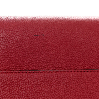 Calfskin Small Hammock Shoulder Bag Rouge