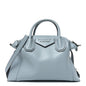 Calfskin Small Soft Antigona Ice Blue