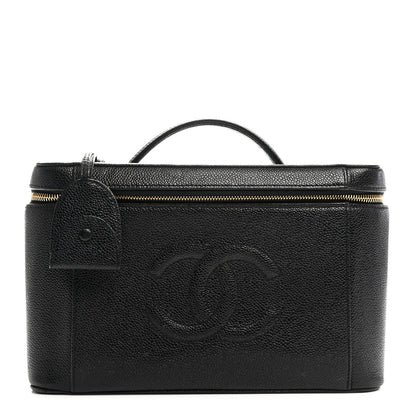 Caviar Timeless CC Vanity Case Black