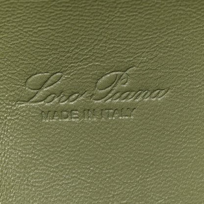 Grained Calfskin L19 Extra Pocket Pouch Sage Brush Leaves