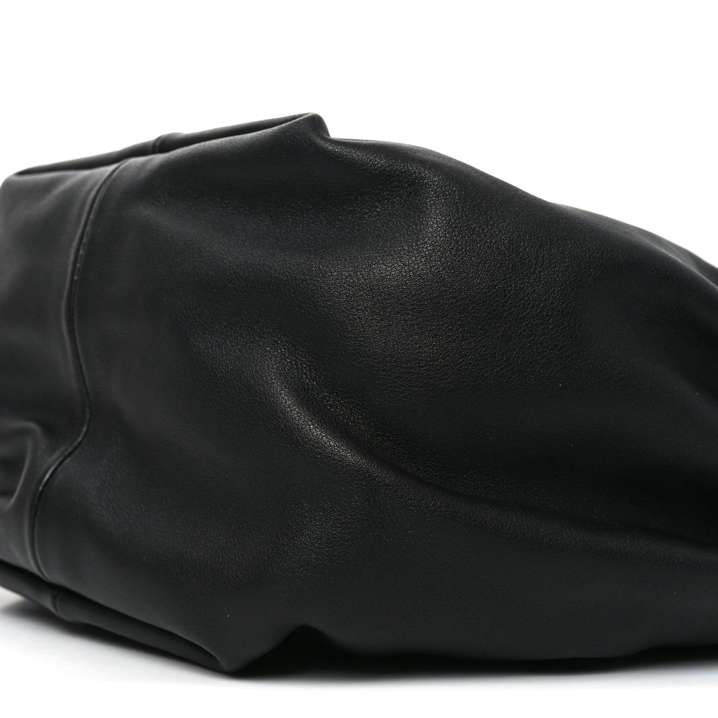 Calfskin Teen Double Knot Hobo Black