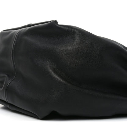 Calfskin Teen Double Knot Hobo Black