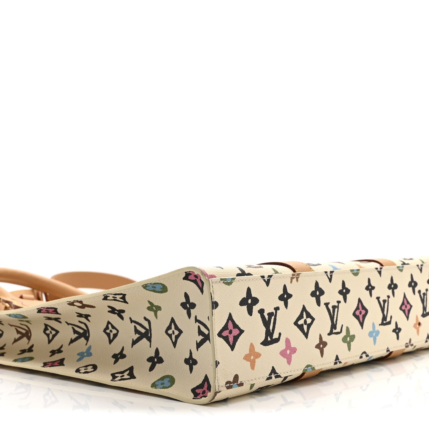 Monogram Craggy Sac Plat Vanilla