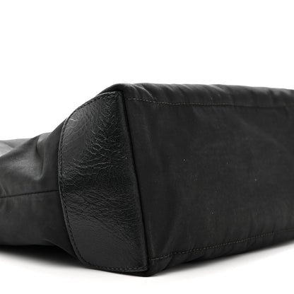 Nylon Shoulder Bag  Black