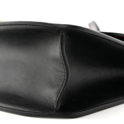 Sleek Calfskin The Sofia 10 Crossbody Black