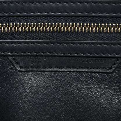Smooth Calfskin Micro Luggage Navy Blue