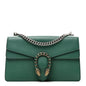 Pebbled Calfskin Small Dionysus Shoulder Bag Emerald