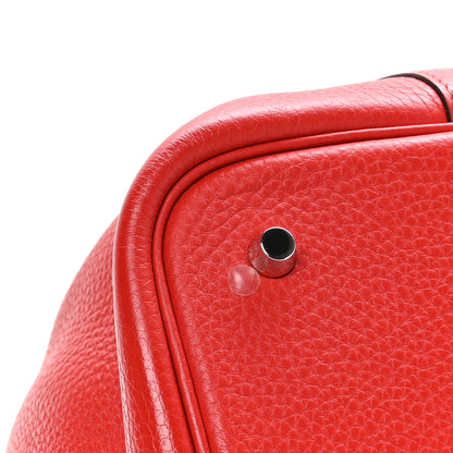 Taurillon Clemence Picotin Lock 22 MM Rouge Tomate