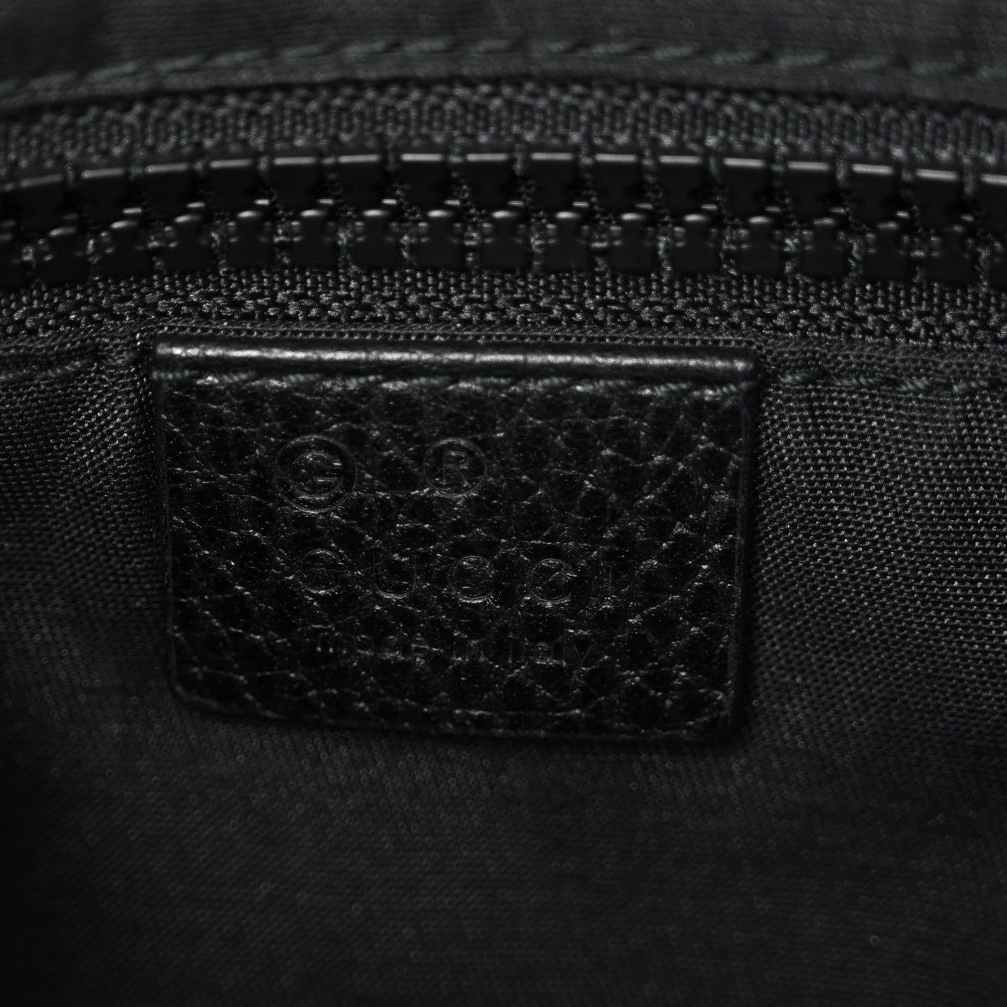 Nylon Monogram Mini Flat Messenger Bag Black