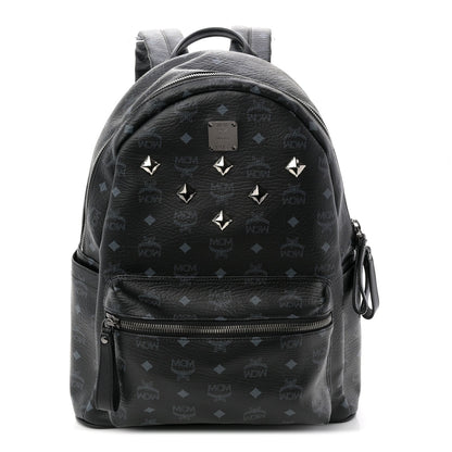 Visetos Medium Sprinkle Stud Stark Backpack Black