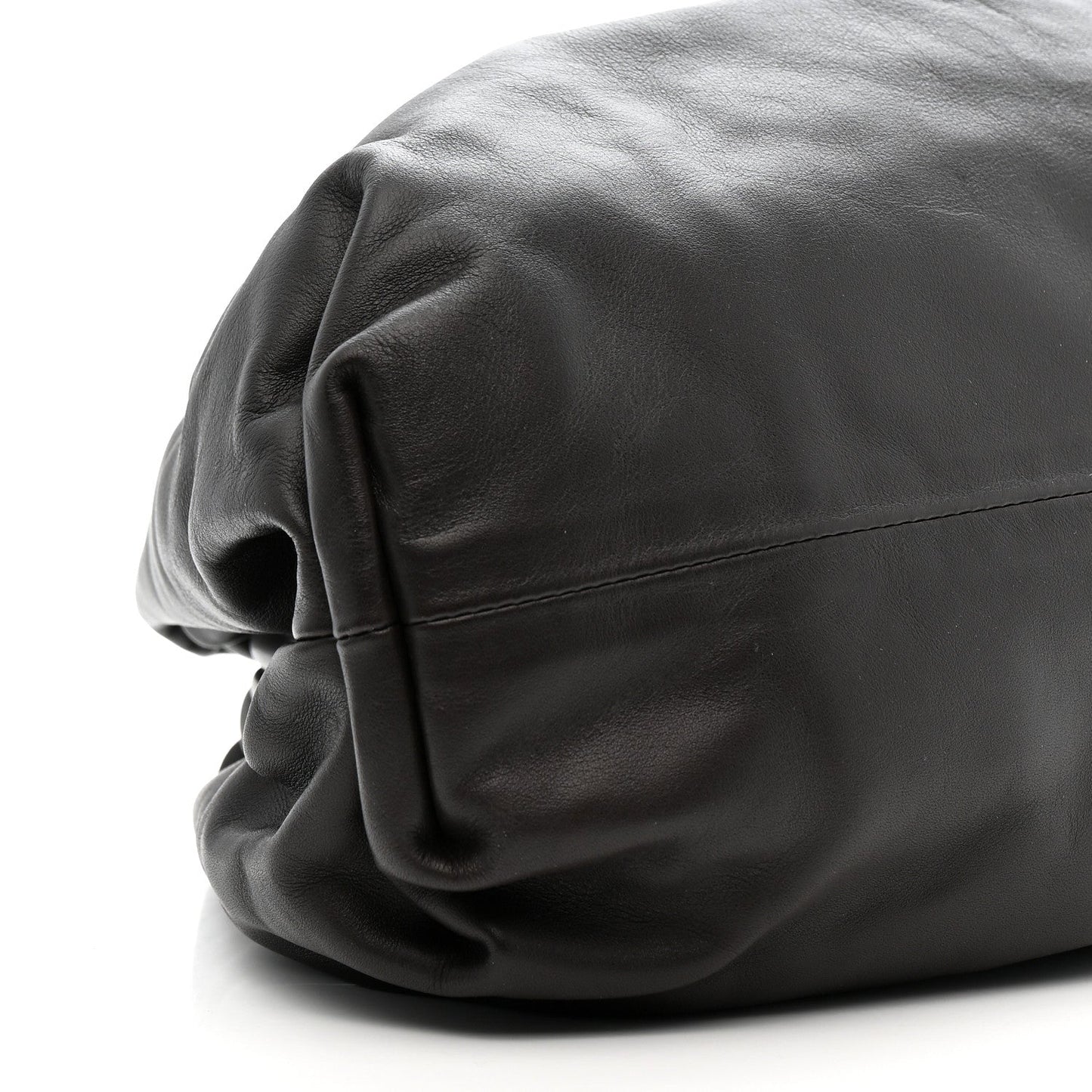 Smooth Butter Calf The Pouch Oversized Clutch Fondant