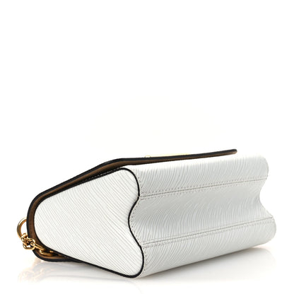 Epi Twist Shoulder Bag PM White