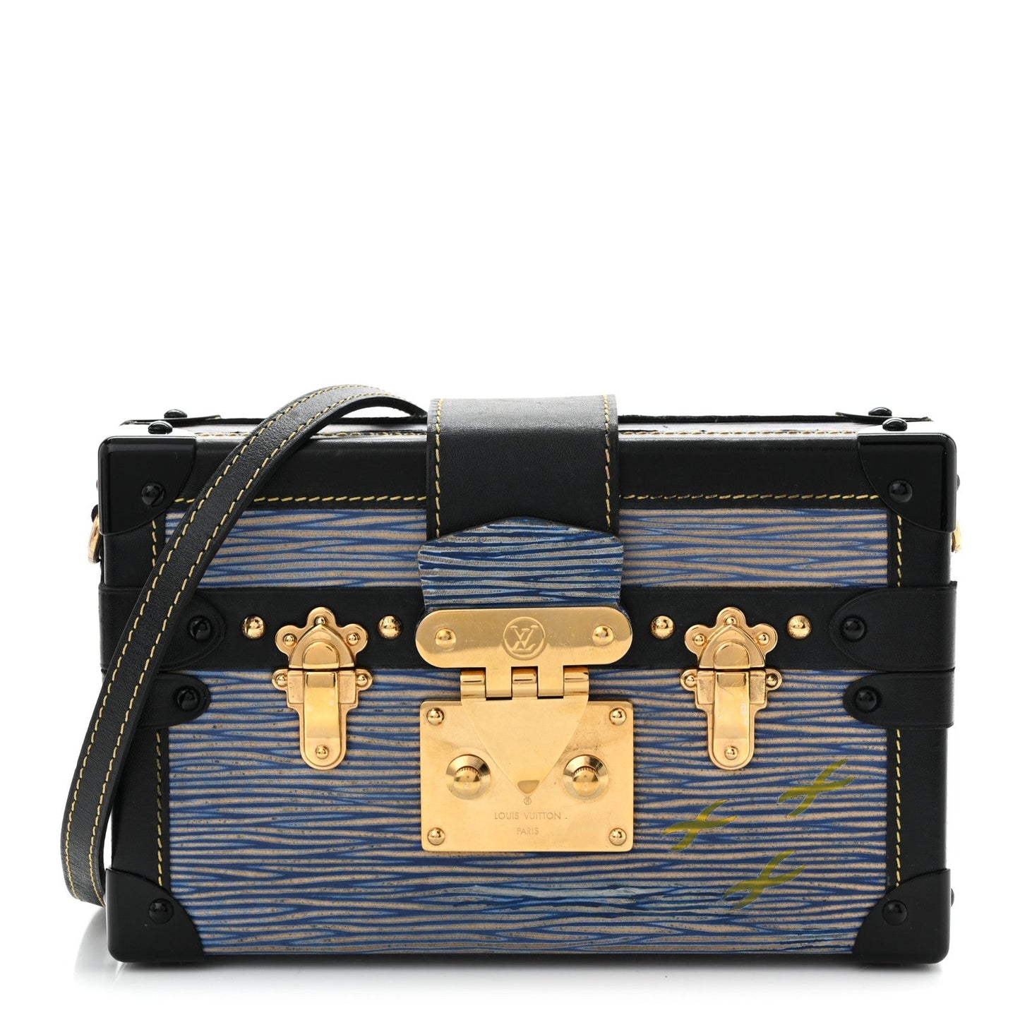 Epi Petite Malle Denim Light