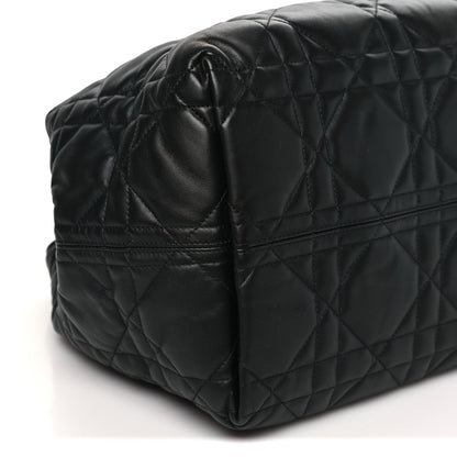 Calfskin Macrocannage Large Toujours Black