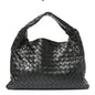 Calfskin Intrecciato Small Hop Black