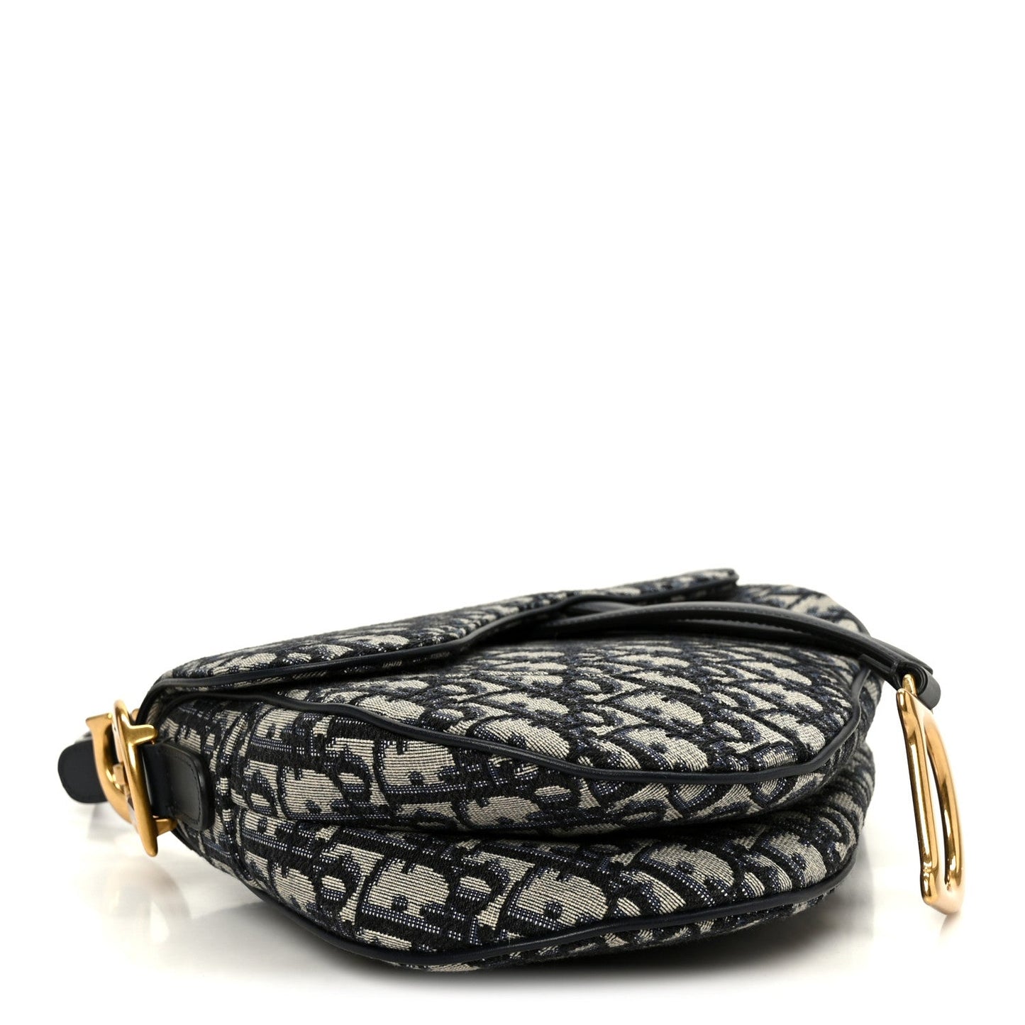 Oblique Saddle Bag Blue