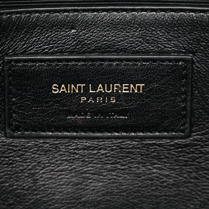 Grain De Poudre Monogram Cassandre Clutch Black