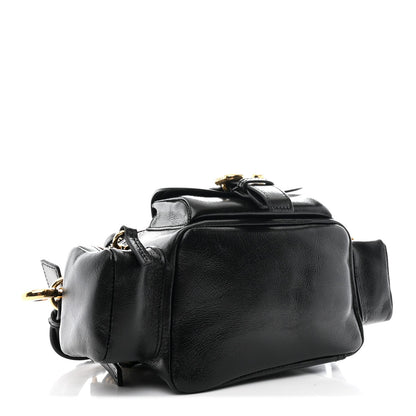 Shiny Buffalo Small Double Carry Camera Bag Black