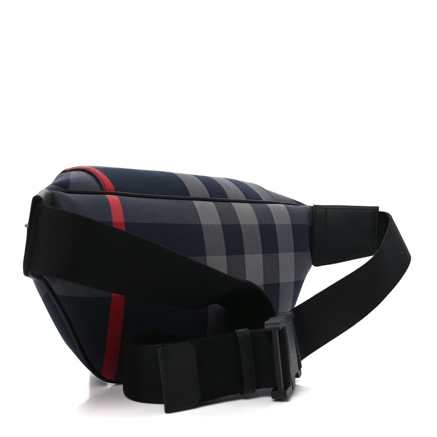 House Check Sonny Bum Bag Navy Grey