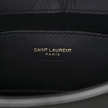 Smooth Calfskin Le 5 A 7 Mini Hobo Black