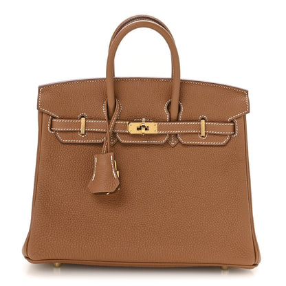 Togo Birkin 25 Gold