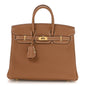Togo Birkin 25 Gold