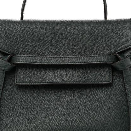 Grained Calfskin Micro Belt Bag Amazone
