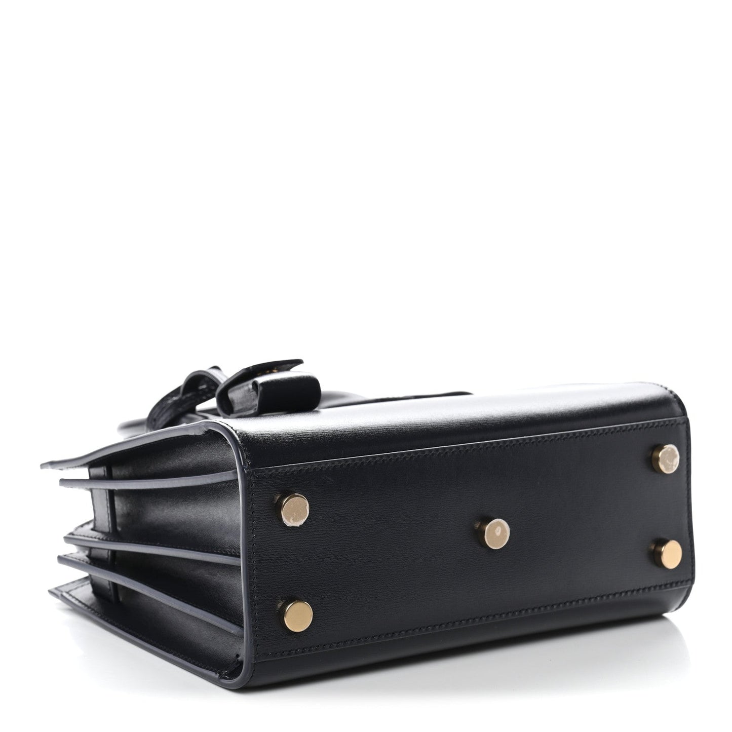 Calfskin Nano Sac De Jour Deep Marine